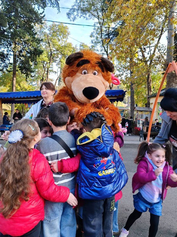 Профессиональный костюм Маскота Машиного медведя 4