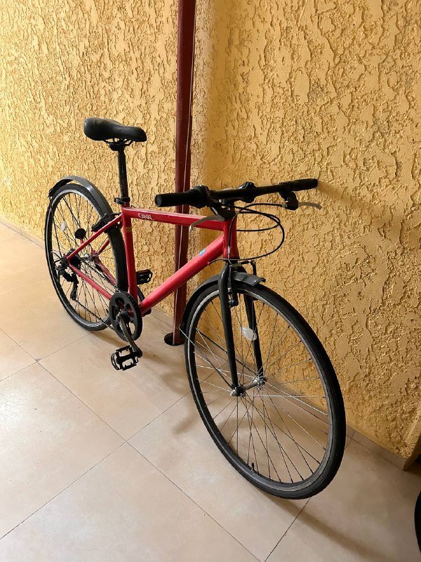Красный велосипед Canal 3