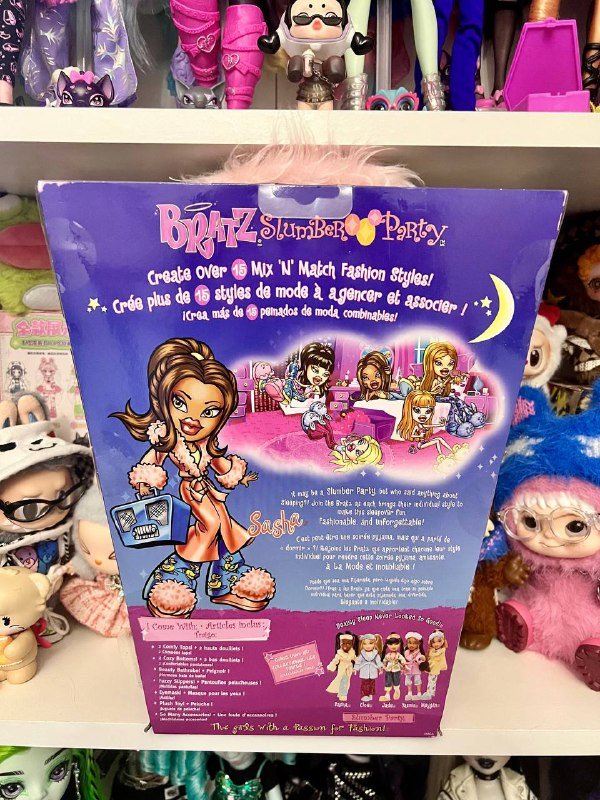 Куклы Bratz Sasha Alwayz, Kumi Ooh La La, Dana Girls Nite Out, Bratz Sasha Slumber Party 8