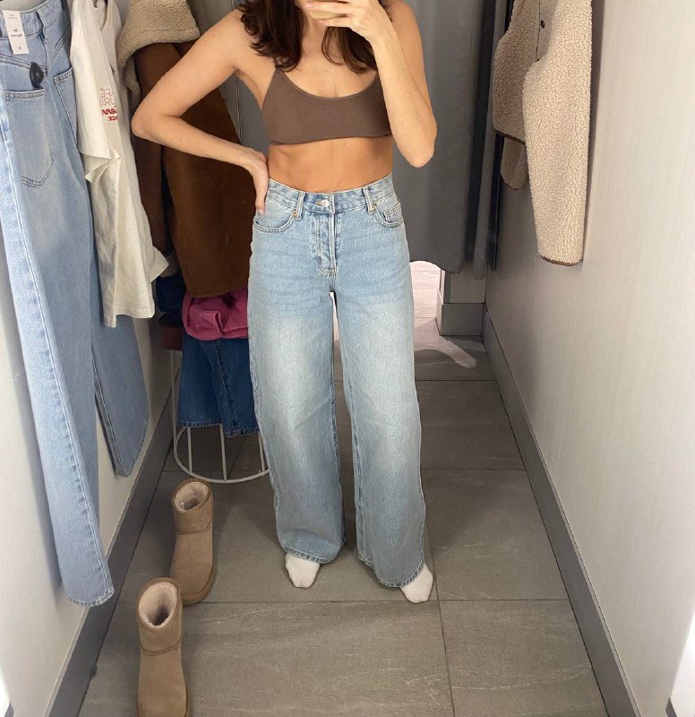 Джинсы Hm темные и светлые 36 и 38 размер