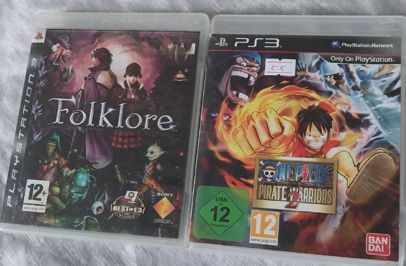 Игры Folklore, One Piece Pirate Warriors 2 для PS3 2