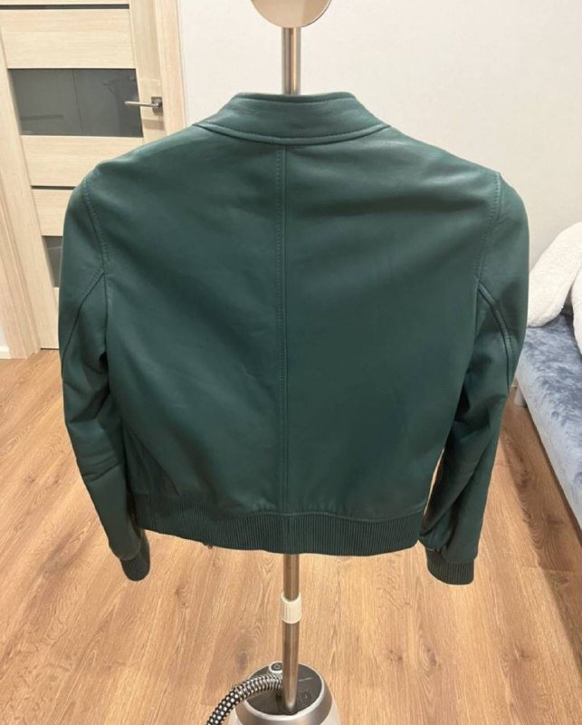 Кожаная куртка Massimo, размер xs 2