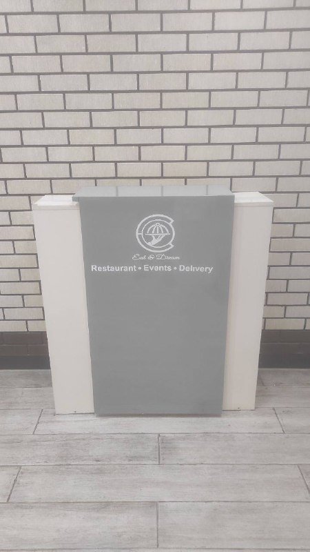 Барная стойка, стойка-ресепшн, столы для зала 6