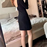 Черное платье H&M 2
