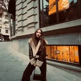 Дубленка Zara из экокожи XS 2