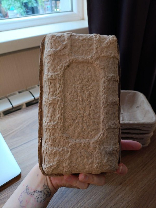 Бумажные лотки для овощей, 8 штук и 1 пластиковый 2