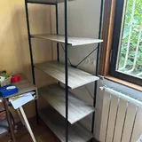 Стол, стеллаж, проигрыватель винила, колонки, фильтры 2