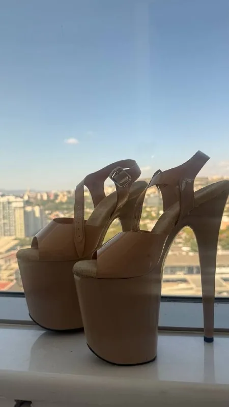 Женские туфли Pleaser, магнезия, наколенники 1