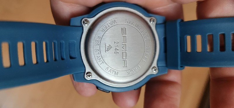 Наручные водостойкие часы с шагомером и подсветкой 3