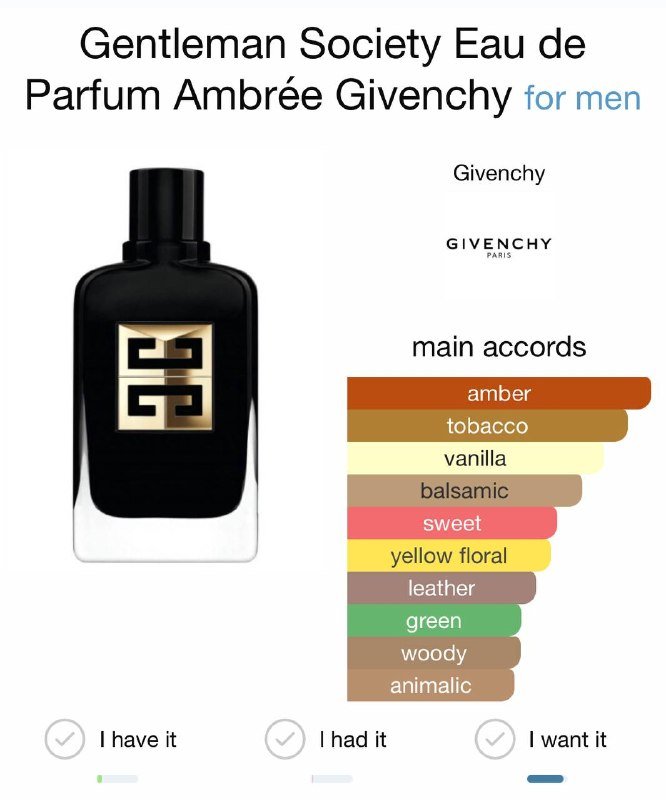 Gentleman Society Eau de Parfum Ambrée 3