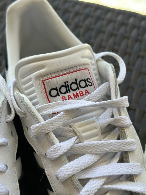 Кеды Adidas Samba OG бело-черные размер 43 1/3 5