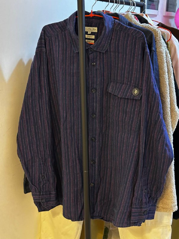 джинсовая рубашка levi’s XL