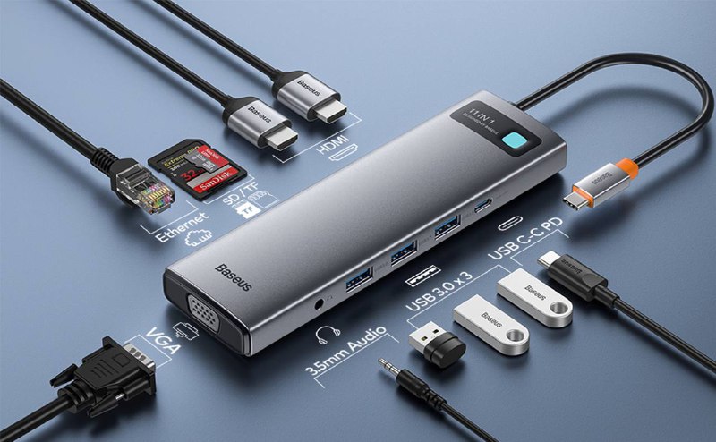 Baseus 11-in-1 USB-C Hub 4