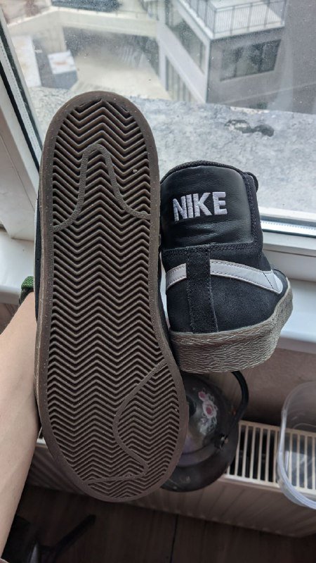 Кеды Nike теплые почти не ношенные 2