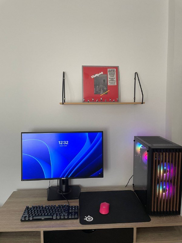 Игровой ПК, монитора Asus VG27AQ, мышка Logitech G Pro X