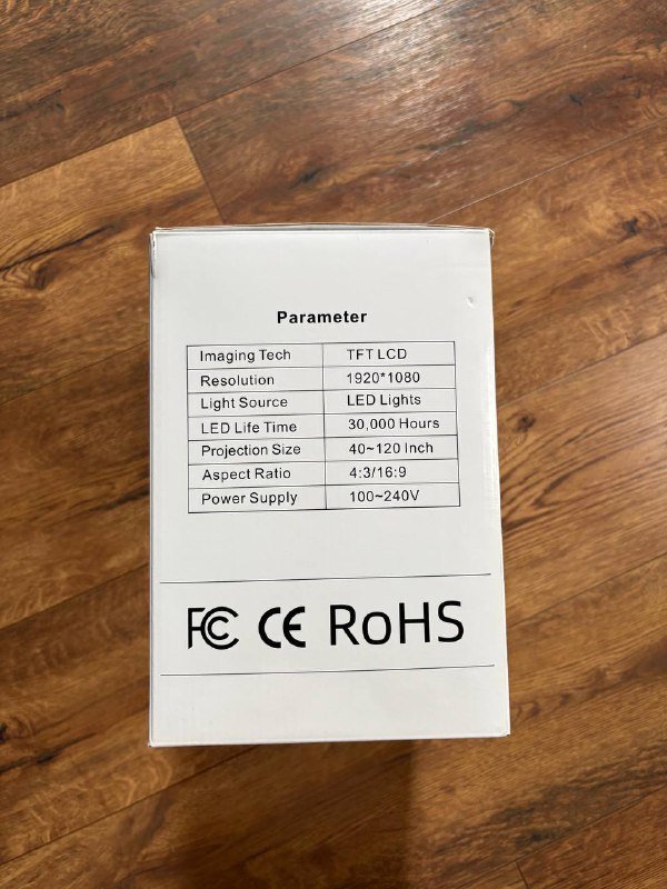 Проектор touyinger h6 pro новый 3