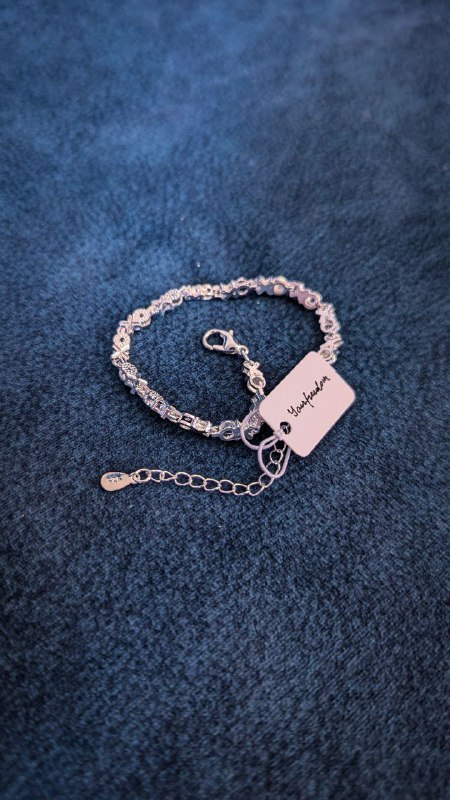 Серебряный браслет 925 с посеребрением 2