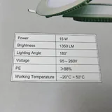 Встраиваемые круглые LED светильники 2