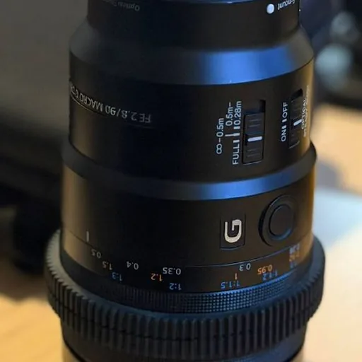 Объективы Sony FE 90mm, Sigma 50mm, GoPro 9, адаптер Metabones