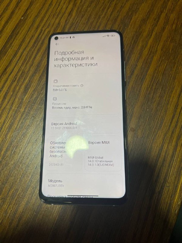 Xiaomi mi10t телефон 8/128ГБ 3