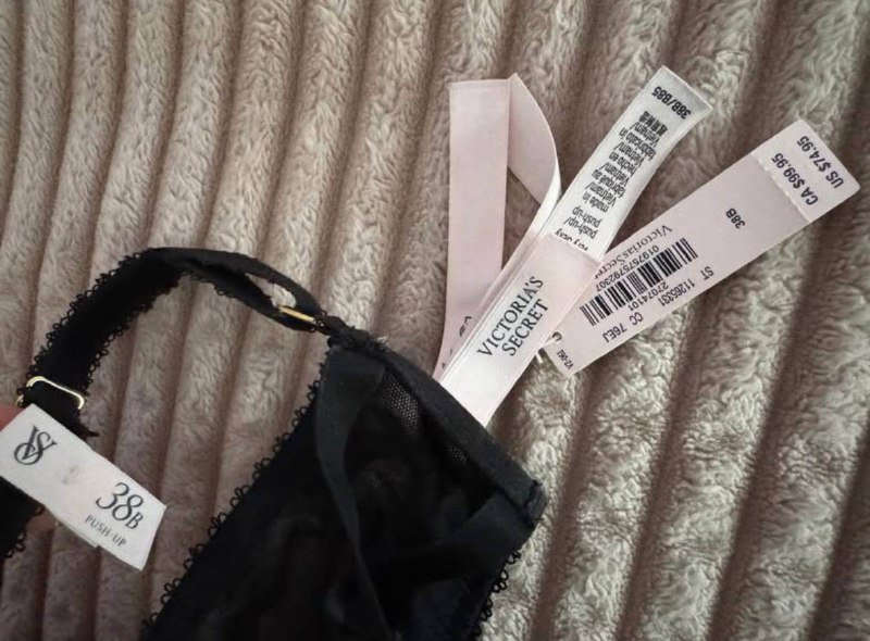 Бюстгальтер пуш-ап Victoria's Secret размер 38В Dark Blossom 4