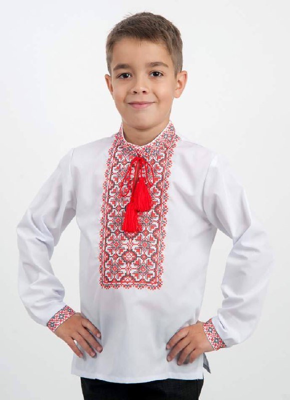 Вышиванка на мальчика размер 140