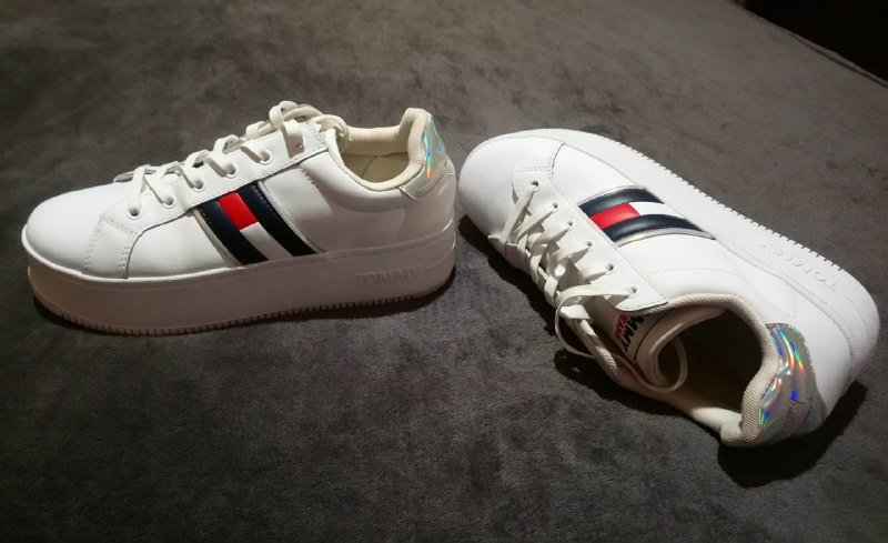 Ботинки кеды кроссовки Tommy Hilfiger белые