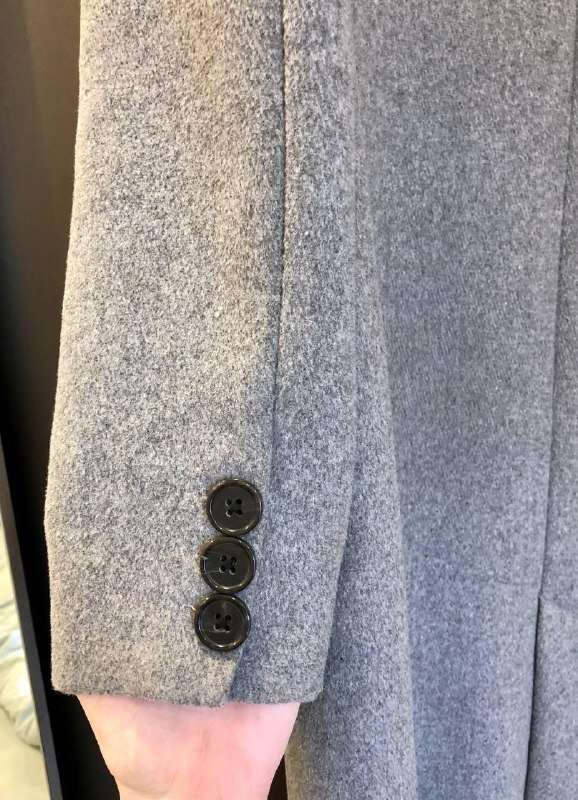 Пальто Stradivarius XS осень полиэстер шерсть 7