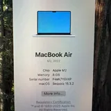 MacBook Air M2 13 2022 3