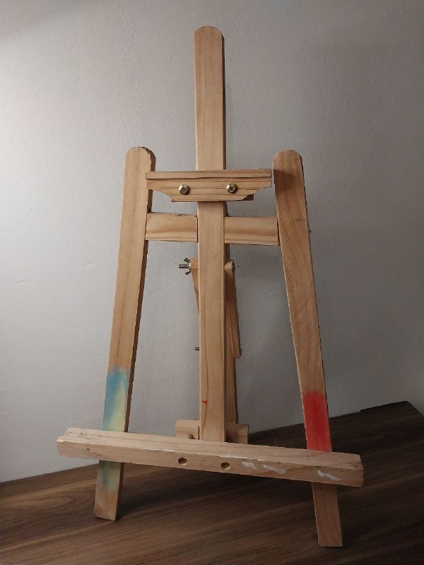 Мольберт деревянная подставка для холста, Акриловый лак