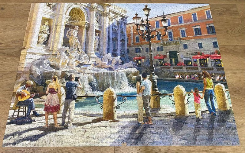 Пазл 3000 деталей, книги, игра Корова 006 2