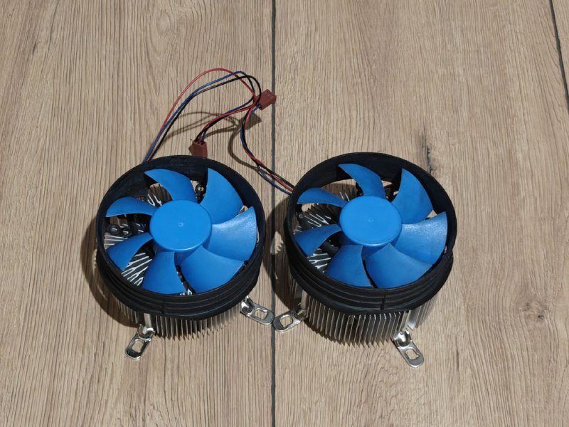 Вентиляторы с радиаторам 80мм