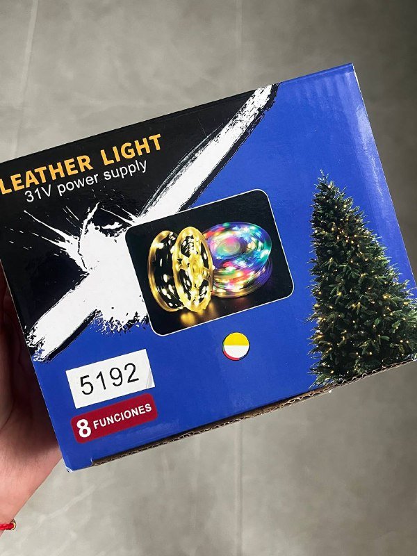 Светодиодная гирлянда длиной 200 метров с тёплым светом 2