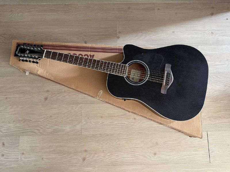 Ibanez AW8412CE-WK 12-струнная электроакустическая гитара 2
