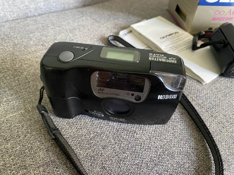 Ricoh FF-9D, Olympus Accura Zoom XB70 пленочные фотоаппараты 2