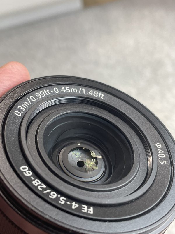 Sony A7C camera, 28-60mm kit, 50mm f/1.8 lens 3