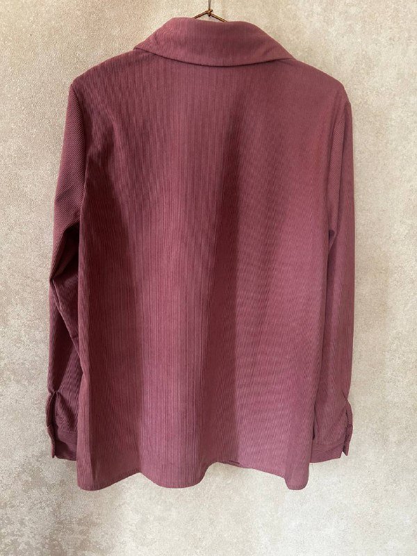 Женская рубашка из микровельвета размер S-M 2