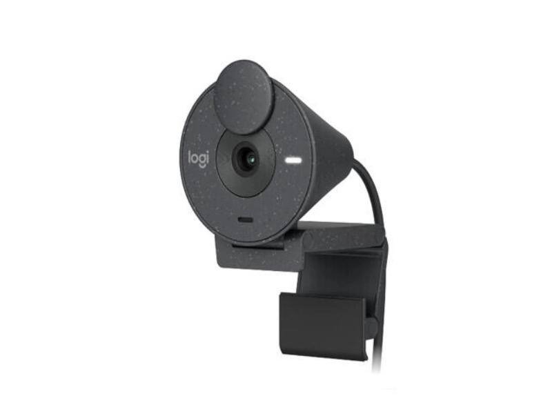 Logitech Brio 300 FHD webcam Graphite с переходником