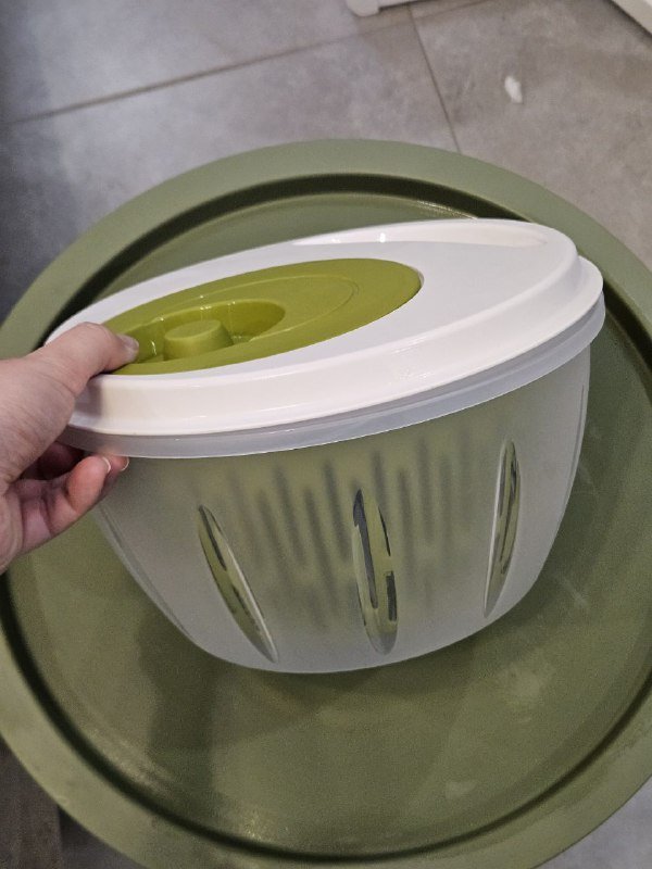 Зелёная сушилка для салата и зелени 4