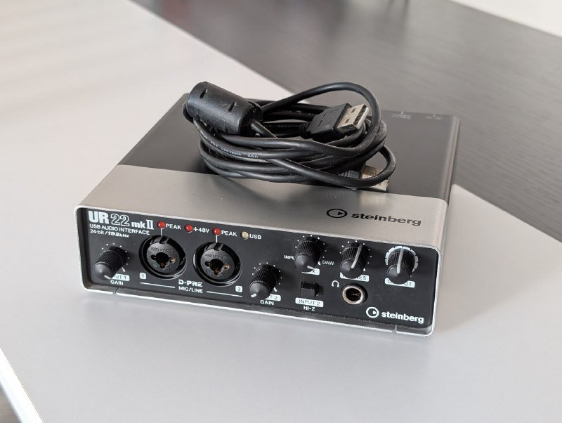 Аудиоинтерфейс Steinberg UR22mkII