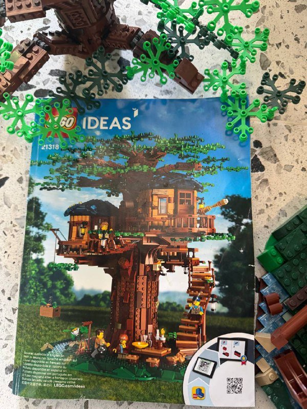 Лего оригинал большое дерево 2