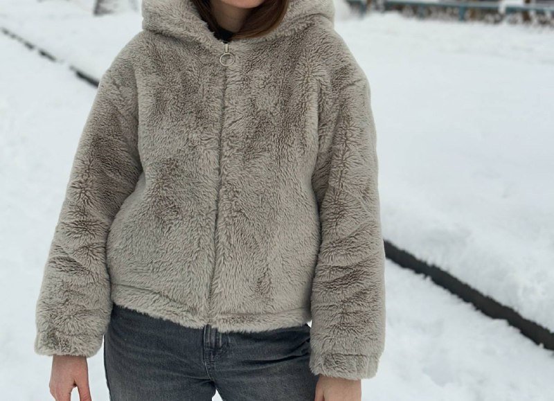 Куртка шуба из Зары, размер М 2