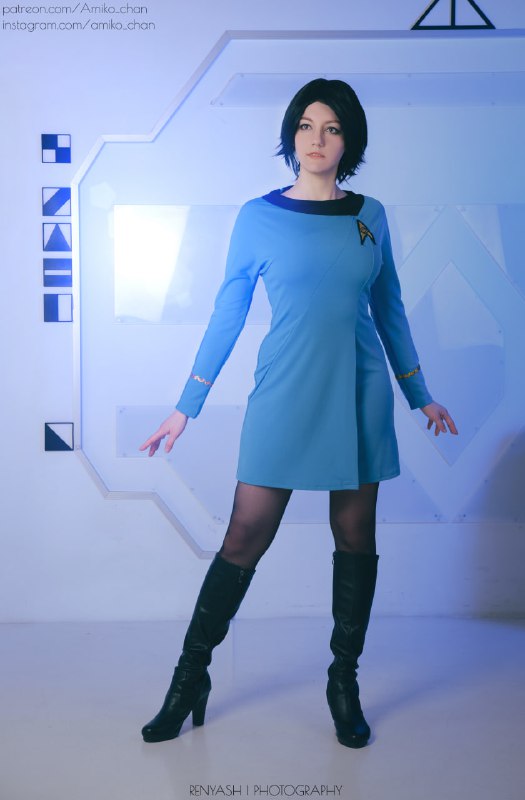 Костюмы для женщин Лоли Гаечка Младшая Сестричка Chell Сабрина Sailor Mercury Jill Valentine Fallout Star Trek Dragon Age Sera 9