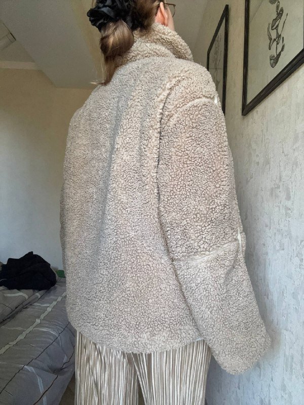 Куртка H&M оверсайз теплая размер М 3