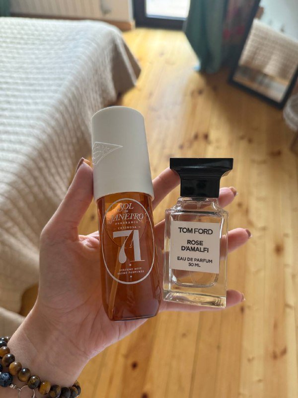 Tom Ford Rose d’Amalfi 50 мл, Sol de Janeiro Mist 90 мл