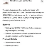 Nike Dunk Low GORE-TEX кроссовки 9