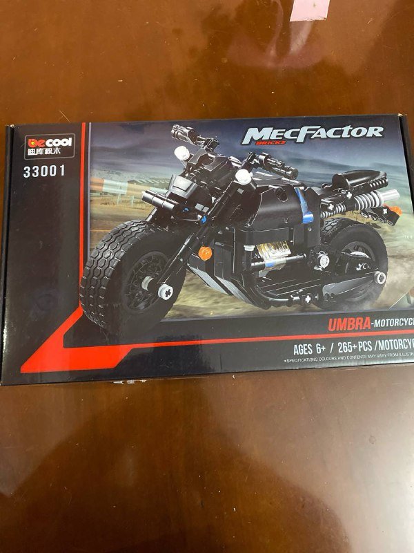 Конструктор MecFactor motorcycle