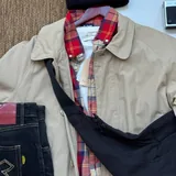 Тренч Gant, лонгслів Merz. B. Schwanen, сорочка Barbour, джинси Diadora, шапка Carhartt, месенджер Lowepro, Boat Shoes Floris van Bommel 2