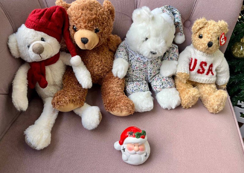 Плюшевые мишки