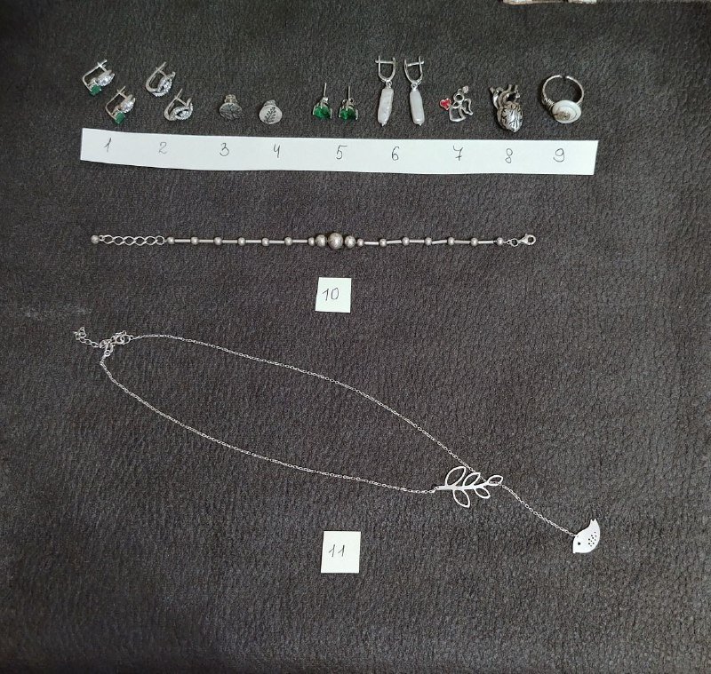 Серьги, браслет, подвеска, кулон, кольцо, колье